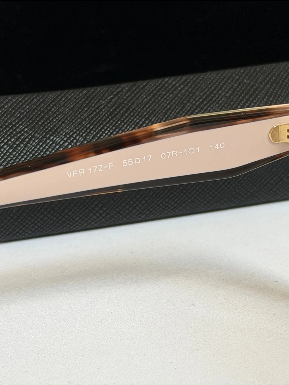 Prada Women’s Gold Tortoise Brown Optical Glasses